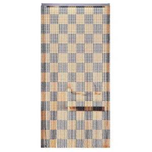 중국집발 문발 구슬 커튼 장식 복숭아 가리개 나무 식당