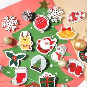 롤링페이퍼카드 대형 크리스마스 롤링페이퍼 카드 2P 특별한 편지지