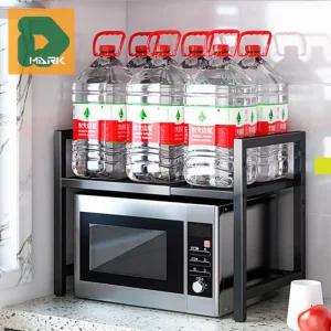 전자레인지 수납선반 틈새 주방 공간 싱크대 냄비 정리 스텐 3단 보관 그릇 2단 벽걸이 식기 수저 조리대