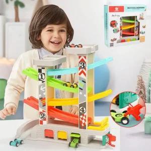 탑브라이트 시티램프 카롤러 미니카 블럭 주차타워 트랙 경주 레이싱놀이 자동차놀이 모형