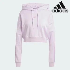 [아디다스][특가] 아디다스 여성용 후드티 /T5- IS6995 / 우먼스 에센셜 3S 프렌치 테리 크롭 후디