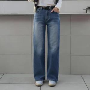 [시크폭스] 밀티아 기모 스트레이트 데님팬츠_54DP1162