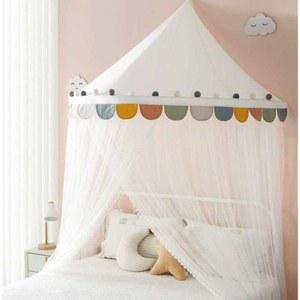 공주침대 캐노피 꾸미기 모기장 지붕 텐트 커튼 1 2m