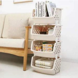 정리함 리빙 박스 수납 옷 주방 다용도실 조립식