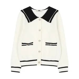 [롯데백화점]닥스키즈 자켓 배색 가디건 (DUW10KC51M-IV)