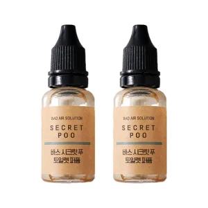 (역대급 가격) BAS 토일렛 퍼퓸 시크릿 푸 2개 세트 (레몬/라벤더향)