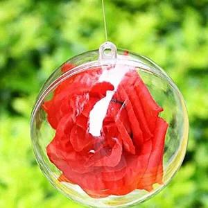 고품질 투명 캡슐 볼 플라스틱 보울 뽑기공 16cm 파티볼 플라스틱보울 파티볼 투명용기 투명캡슐 WFGXIYN