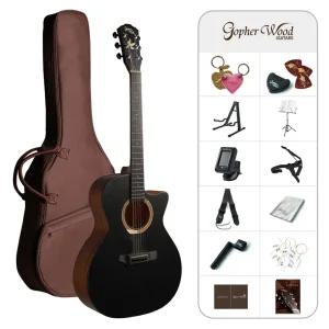 i132C 입문용 컬러 통기타 풀패키지 미드나잇 더스트