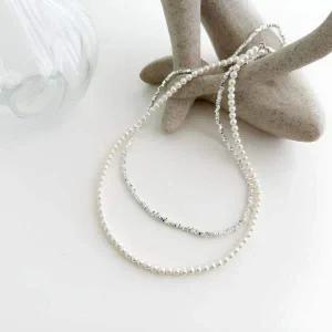 [골드스마일]목걸이 롱 진주 두줄 패션용 포인트 악세서리 레이어