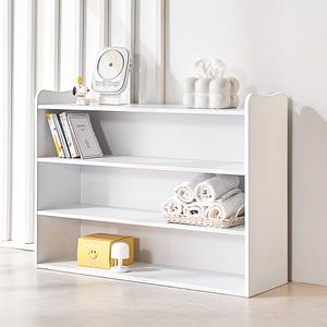 양지가구 수납 교구 3단 라운드형 수납선반 교구장 진열장 전면책장 책꽂이 주문제작 DIY 쇼케이스  상품 다이 신발장