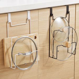 주방 도어훅 행주걸이 냄비뚜껑 정리대 도마꽂이 선반