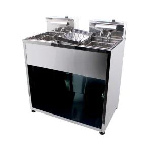 업소용 전기튀김기 MSM-200 스탠드형 2구 특대형