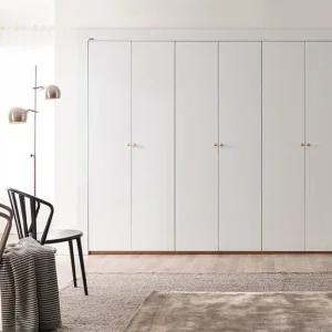 에넥스 레오 무광 화이트 붙박이장 실속형-360cm