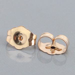 14K 골드필드 귀걸이 뒷장식 (한쌍) 금뒷장식 클러치 14K귀걸이