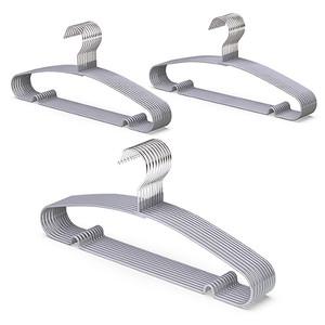 [리벤스] 논슬립 코팅옷걸이(그레이) 30P