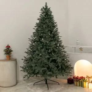 크리스마스 트리 나무 무장식 대형 고급 그레이 300cm  우산식) 전나무 PE PVC 매장 소품 데코 용품 꾸미기