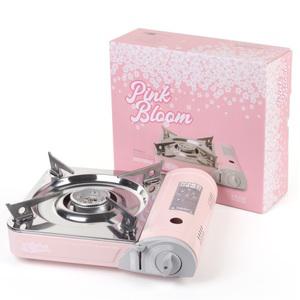 핑크블룸플러스 가스버너 러블리 휴대용가스버너 감성캠핑 고화력 국산 썬터치