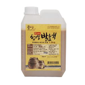 콩마실 100% 국산재료 전통방식 고추장맛 비법 현미찹쌀발효액 1.9L