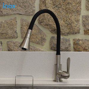 [고치고] 이녹스 JT-A100 스테인리스 주방 1홀 수전 대붙이 싱크대 씽크대스탠 스텐 스테인레스