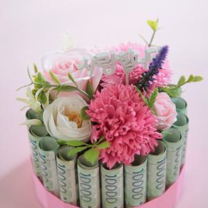 플로르가든 프리미엄 돈케이크 어버이날 환갑 선물 돈다발