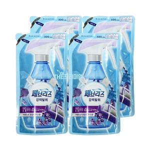 페브리즈 섬유탈취제 라벤더 앤 유칼립투스향 리필 320mlx4개