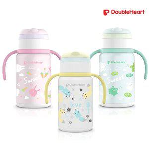 스테인리스 빨대컵 300ml / 보온보냉 빨대컵 / 유아빨대컵