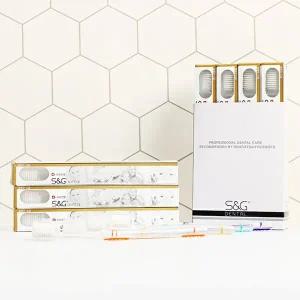 [에스엔지덴탈]SNG 국산 치과칫솔 고급 미세슬림모 12개입 (색상랜덤)