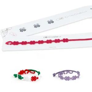 크루치아니 이탈리아 컬러풀 명품팔찌 클로버