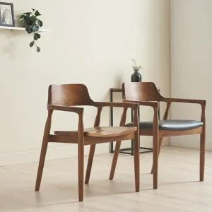 [Hmall  단독혜택가]한정수량 에보니아 미스틱 인테리어 식탁의자 1인 암체어