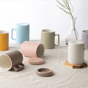 mano 카페마카롱 머그잔 예쁜머그컵 350ml 집들이선물