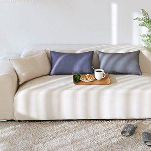 [팜데코]멜란지 직사각 쿠션 30 x 50