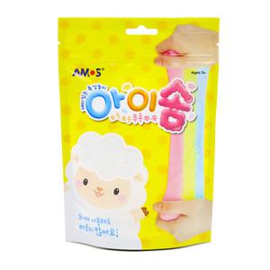 아모스 아이솜 60g 아이클레이 오감발달 촉감놀이 캔디 컬러 6가지 향기