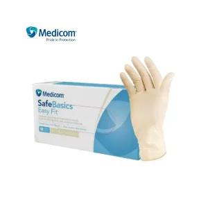메디컴 이지핏 라텍스장갑 100매 위생 세차 쉐프 식품 니트릴장갑