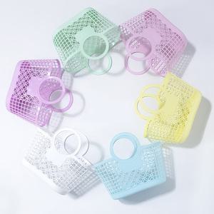 미니 핸드 바구니 다용도 어린이 마켓 바스켓 소꿉 역할 놀이 수납 레고 정리 물놀이 체험학습 키드 마트 시장