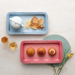 [르크루제](본점)직사각 접시 25cm (색상선택)