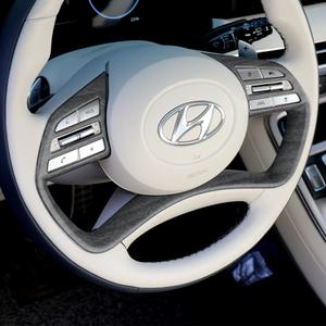 더뉴 팰리세이드 튜닝 핸들프레임 커버 카본 몰딩