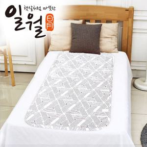2026년형 일월 탄소 카본매트 워셔블 전기매트 미로 싱글 1인용