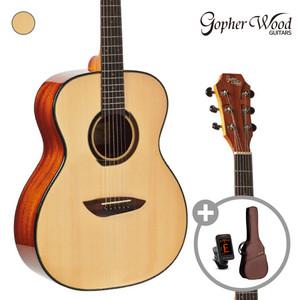 고퍼우드 G111/NA 어쿠스틱기타 /유광/OM바디 통기타