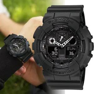 [지샥][지샥 정품] 빅페이스 GA-100-1A1 방수 전자 군인시계