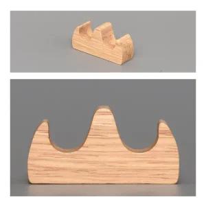 [슈미즈]미니 붓 거치대 크라운 나무 솔 브러쉬 받침