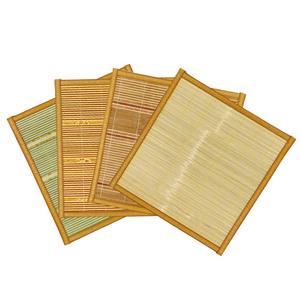 한일의료기 두툼해서 시원한 대나무 대자리 방석 2개