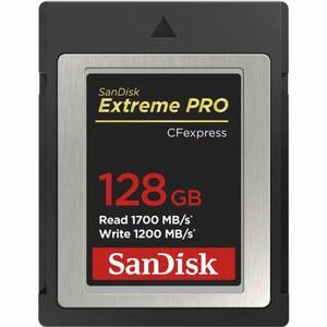 SanDisk Extreme Pro CFexpress Card Type B 128GB 디지털 카메라 CF메모리카드口