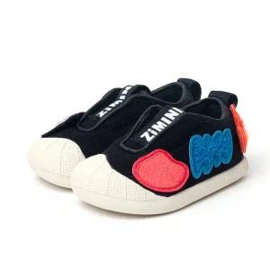 [토박스](강남점)[MINIWIZ]토박스 미니위즈 유아동 운동화 레오 X 토리 블랙 MZKCC3TSDA11 BLK