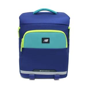 뉴발란스 스퀘어 주니어 아동 책 가방 백팩 블루 NK8ABS102U-50