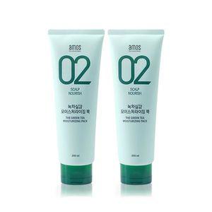 [NS홈쇼핑]아모스 녹차실감 인텐시브 모이스처 팩 250ml 1+1[33543088]