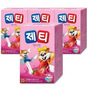 갤러리아 제티 딸기맛 20Tx4개 총80T