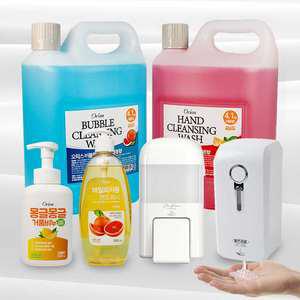 LCC.오릭스 핸드워시 대용량4.1리터 핸드클렌징 물비누 버블클렌징 거품비누  원프라임 OP-507