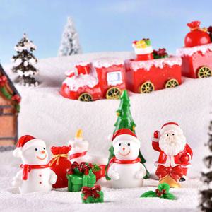 갑조네 크리스마스 피규어세트 무료배 송 산타할아버지 트리 눈사람 테라리움 미니어처