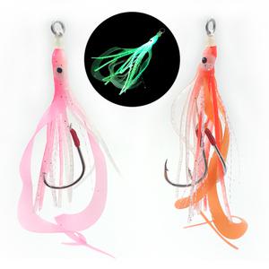 유앤아이 - 멀티 지깅 채비 스커트 바늘 3/0 대구라바 참돔 농어