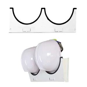 안전모 2구 보관 걸이 벽 고정 정리대 거치대 현장